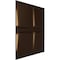Ekena Millwork 19 5/8in. W x 19 5/8in. H Galveston EnduraWall Decorative 3D Wall Panel Covers 2.67 Sq. Ft. WP20X20GLCAB - alternate 3